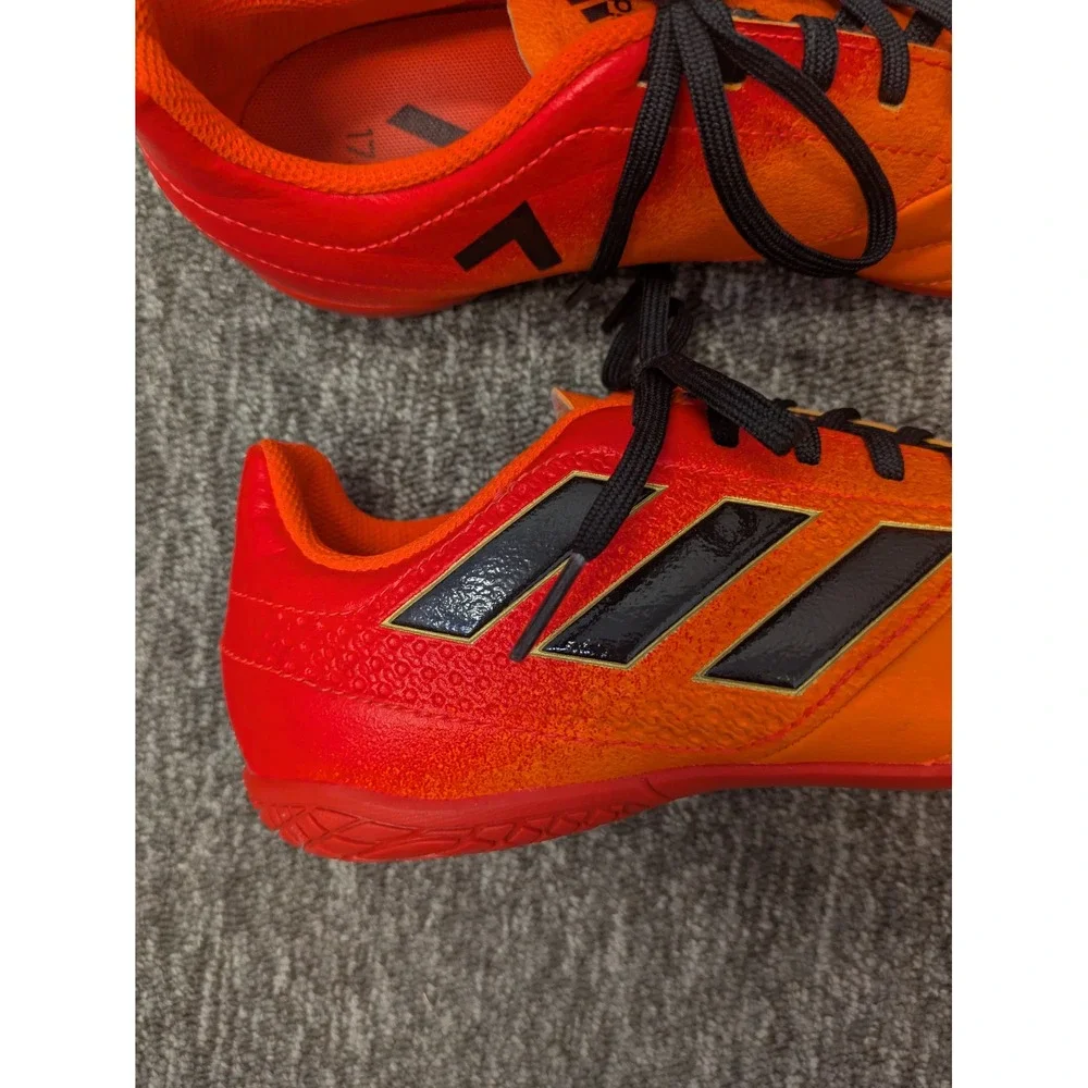 Adidas Soccer Cleats Turf‎ Orange Black Men's Size 5.5 US